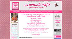 Desktop Screenshot of cottontailcrafts.co.uk