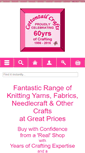 Mobile Screenshot of cottontailcrafts.co.uk